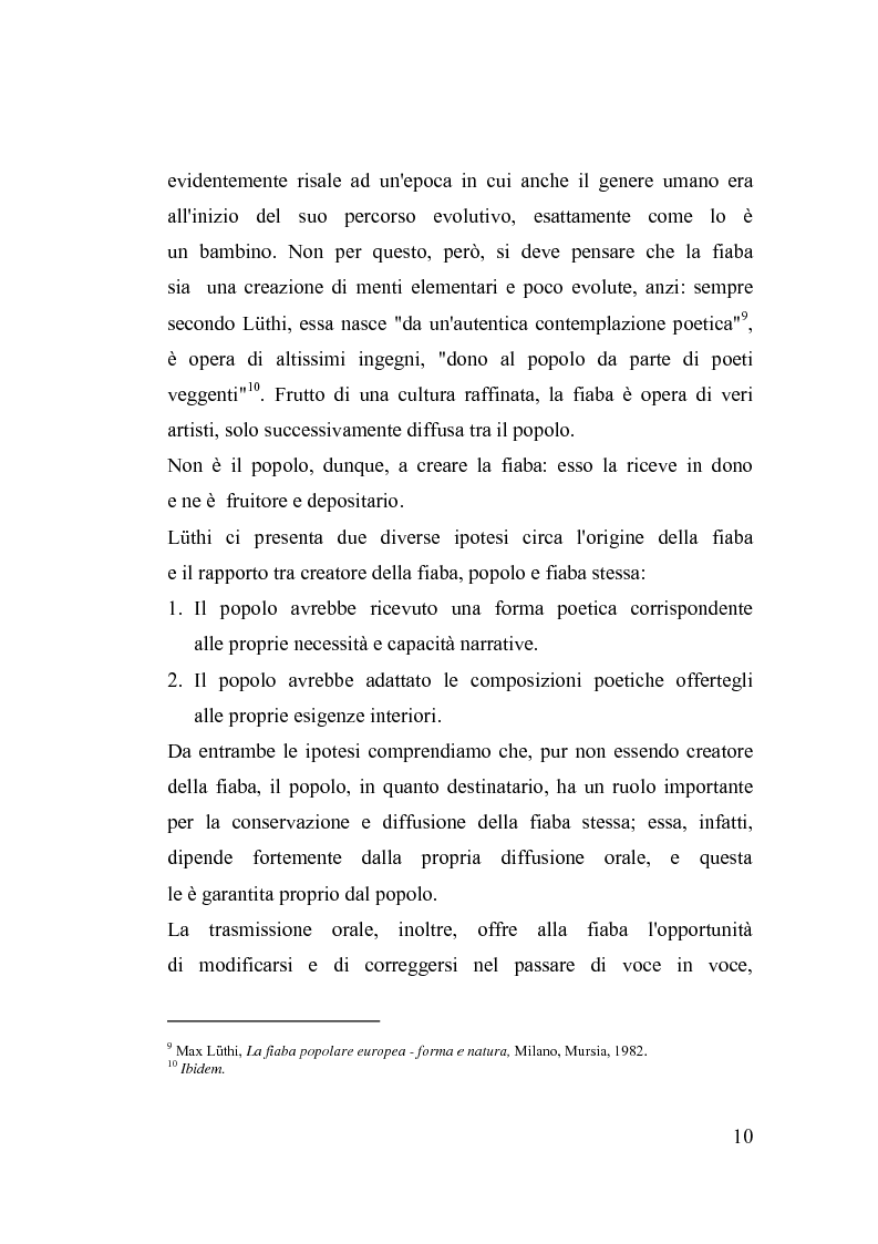 Anteprima della tesi: La fiaba nella cura di sè, Pagina 10