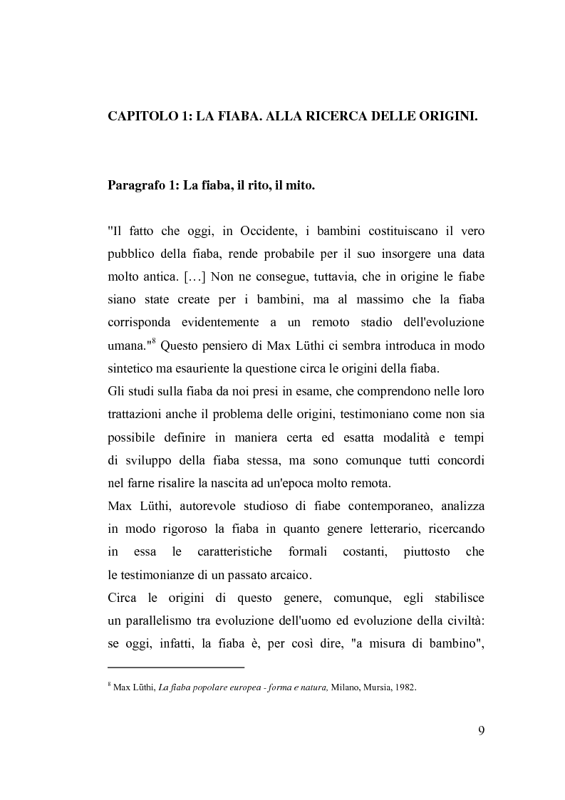 Anteprima della tesi: La fiaba nella cura di sè, Pagina 9