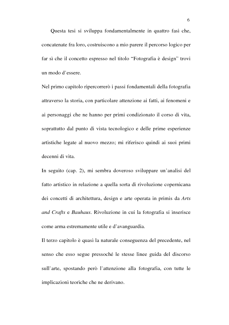 Anteprima della tesi: Fotografia è design. Un laboratorio della visione, dalle origini alle espressioni attuali, Pagina 4