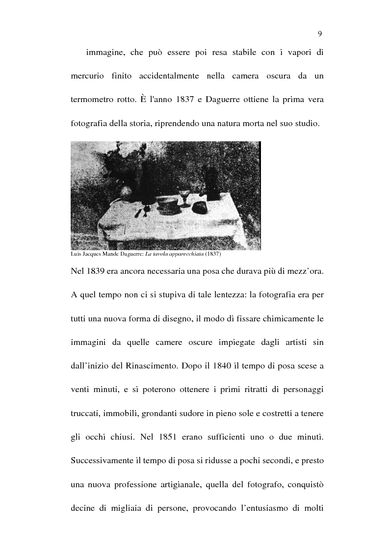 Anteprima della tesi: Fotografia è design. Un laboratorio della visione, dalle origini alle espressioni attuali, Pagina 7
