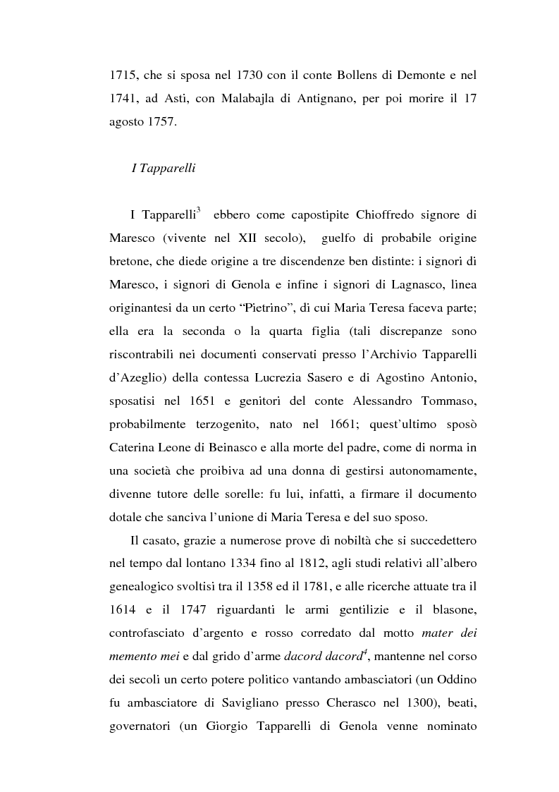 Anteprima della tesi: Una dama in Parnaso: l'arcade piemontese Benedetta Clotilde Lunelli Spinola (1700-1774), Pagina 5