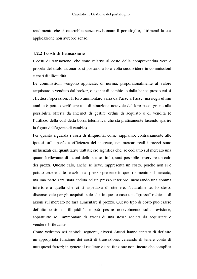 Anteprima della tesi: Gestione del portafoglio: generazione di scenari e applicazioni al mercato azionario italiano, Pagina 7
