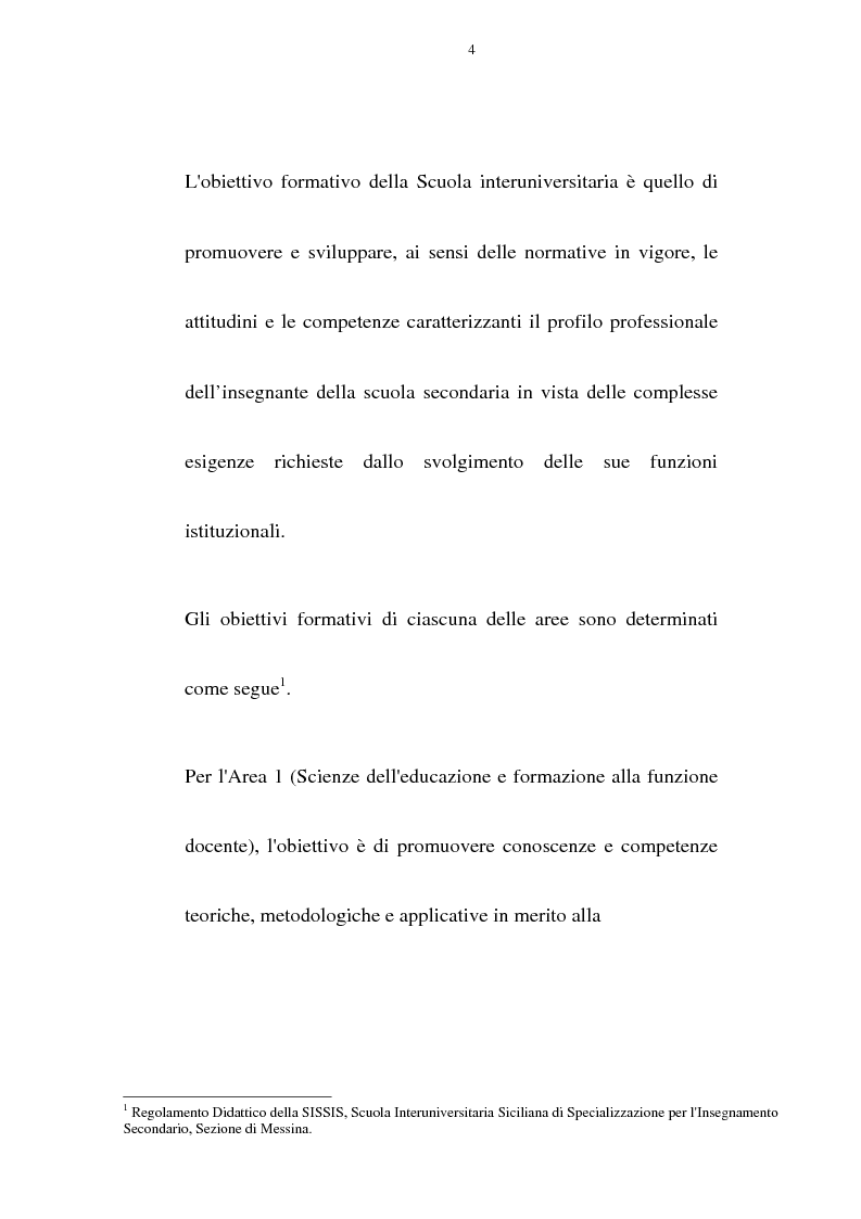 Anteprima della tesi: Relazione finale sulle attività di tirocinio e di laboratorio, Pagina 4