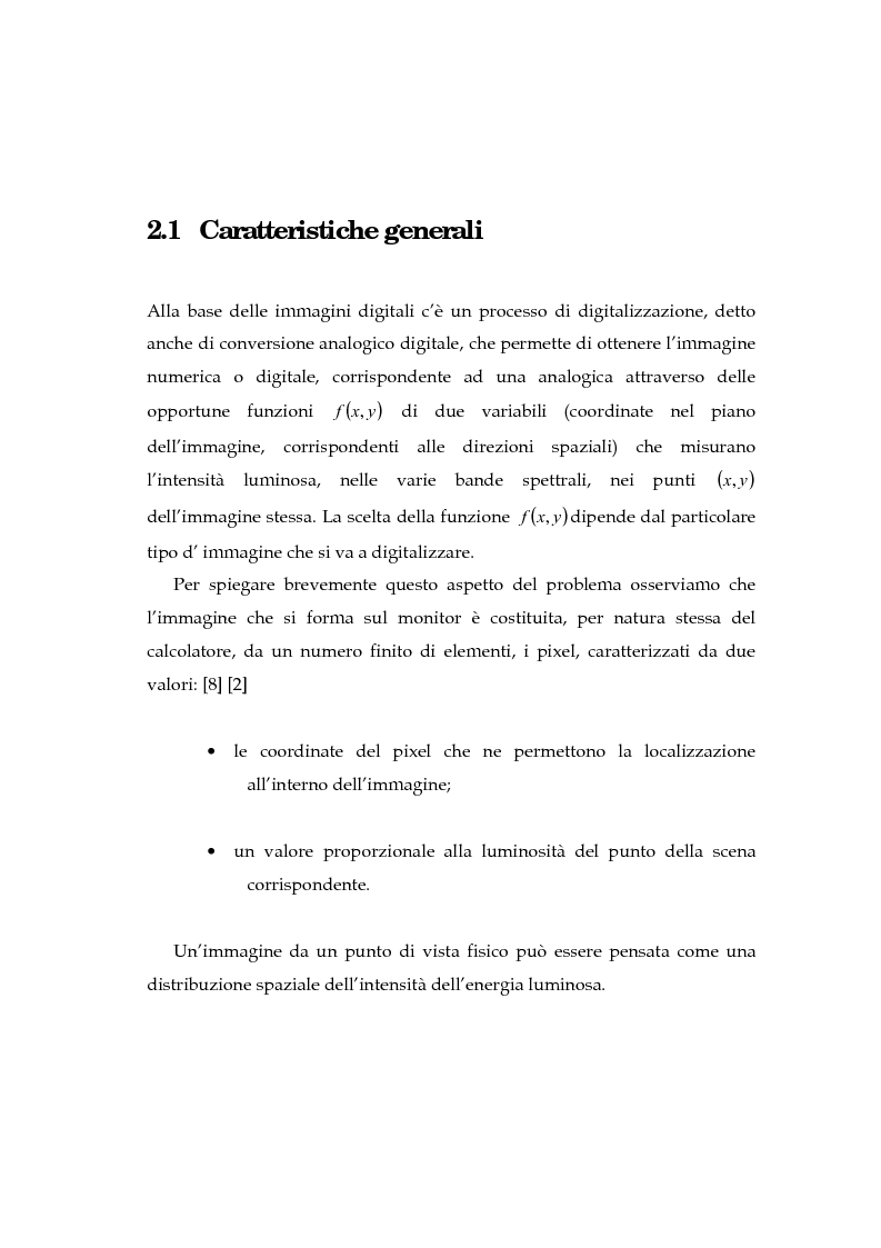 Anteprima della tesi: Il problema della rifocalizzazione di immagini digitali in presenza di rumore, Pagina 11