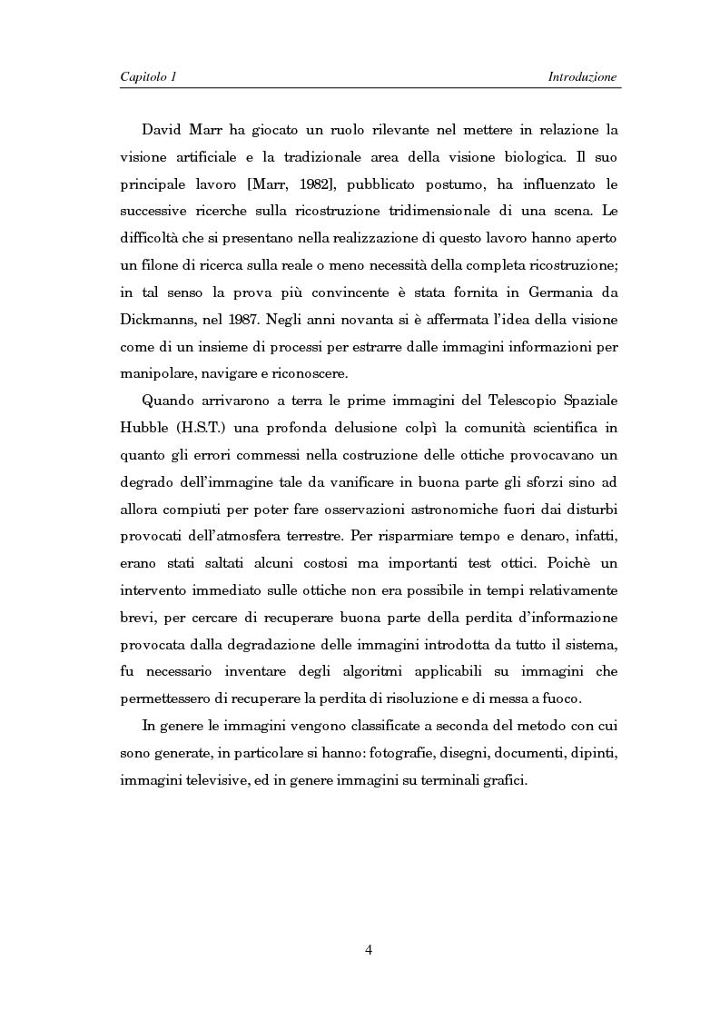 Anteprima della tesi: Il problema della rifocalizzazione di immagini digitali in presenza di rumore, Pagina 4