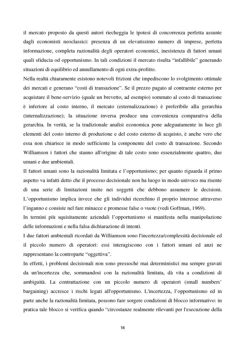 Anteprima della tesi: La cooperazione tra imprese nella ricerca: un'analisi reticolare, Pagina 11