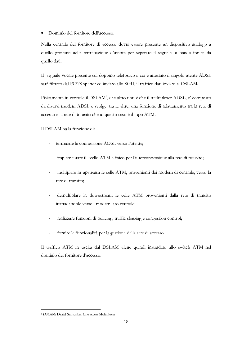 Anteprima della tesi: Sviluppo di un applicativo software per la gestione dello switch ATM Alcatel 7470 MSP e monitoraggio della rete tramite protocollo SNMP, Pagina 14