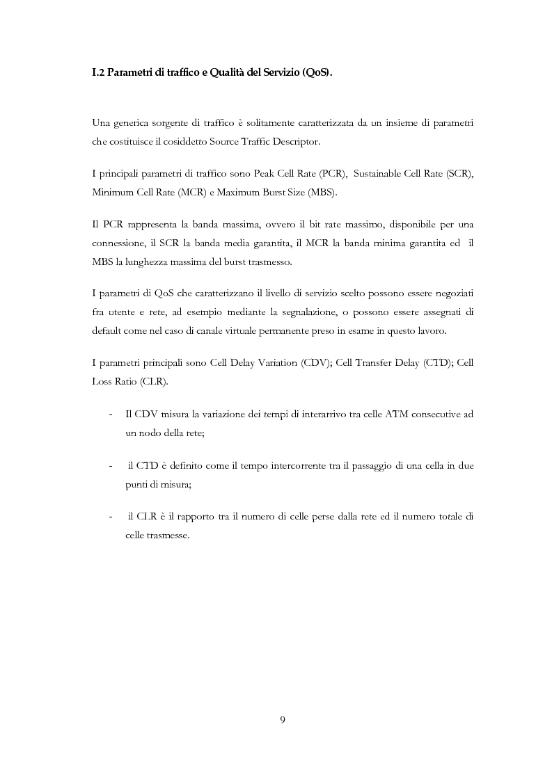 Anteprima della tesi: Sviluppo di un applicativo software per la gestione dello switch ATM Alcatel 7470 MSP e monitoraggio della rete tramite protocollo SNMP, Pagina 5