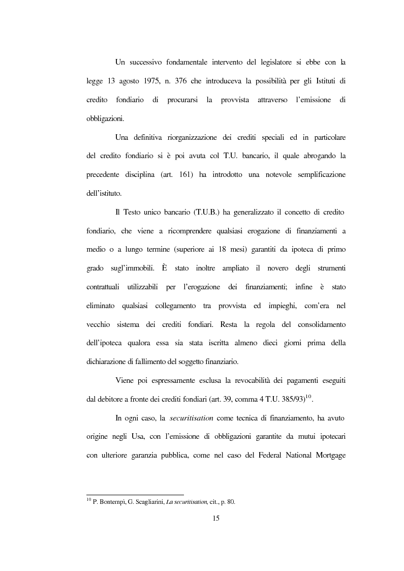Anteprima della tesi: La nuova disciplina sulla cartolarizzazione dei crediti, Pagina 11