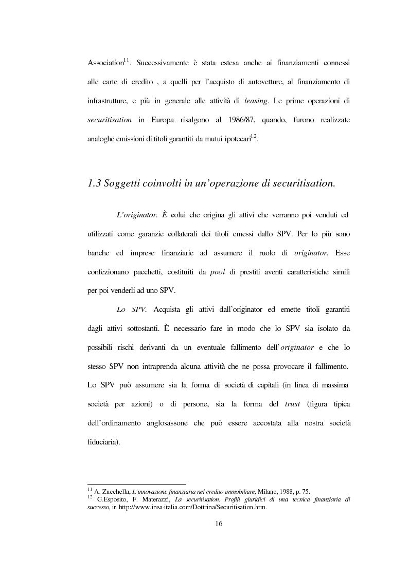 Anteprima della tesi: La nuova disciplina sulla cartolarizzazione dei crediti, Pagina 12