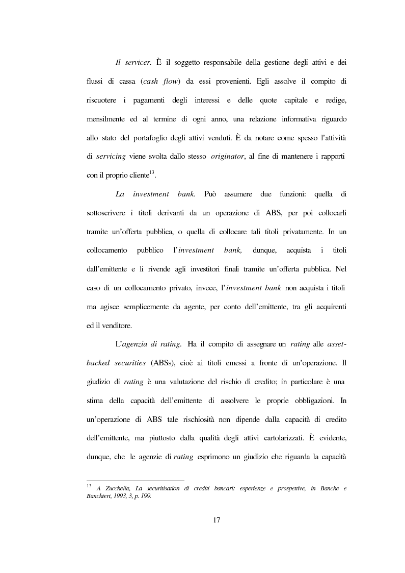 Anteprima della tesi: La nuova disciplina sulla cartolarizzazione dei crediti, Pagina 13