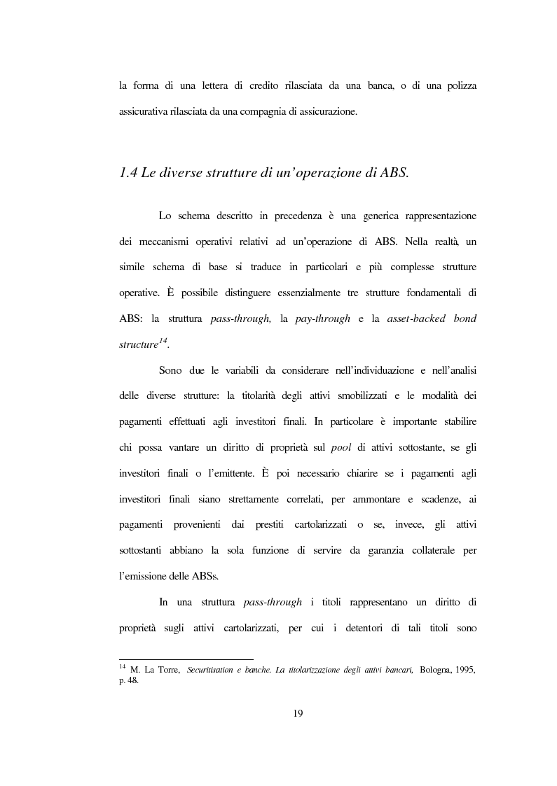 Anteprima della tesi: La nuova disciplina sulla cartolarizzazione dei crediti, Pagina 15