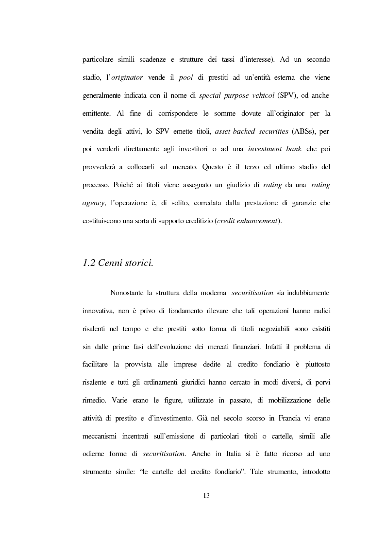 Anteprima della tesi: La nuova disciplina sulla cartolarizzazione dei crediti, Pagina 9