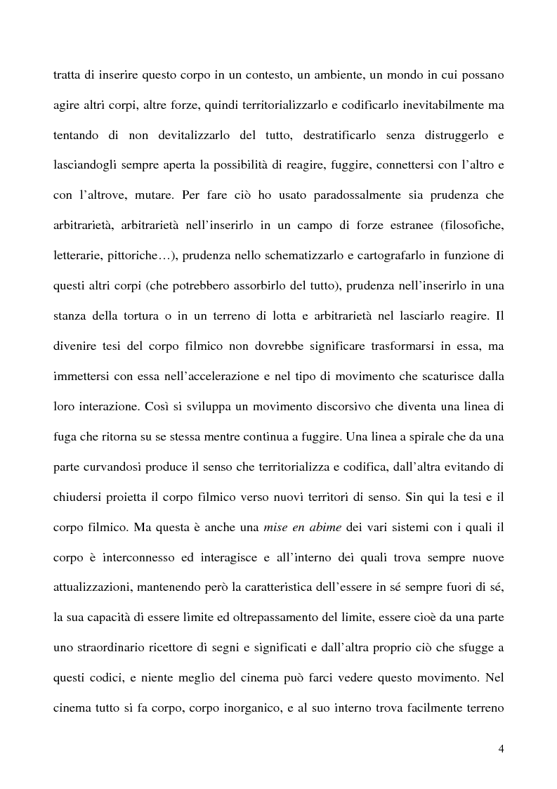 Anteprima della tesi: Corpo organico e corpo inorganico nel cinema di David Cronenberg, Pagina 2