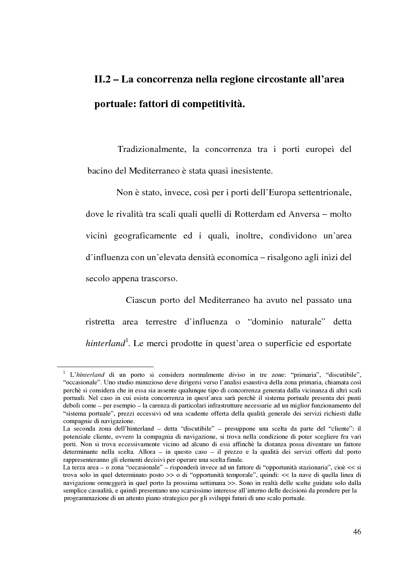 Estratto dalla tesi: I porti commerciali della Comunidad Valenciana tra concorrenza e specializzazione