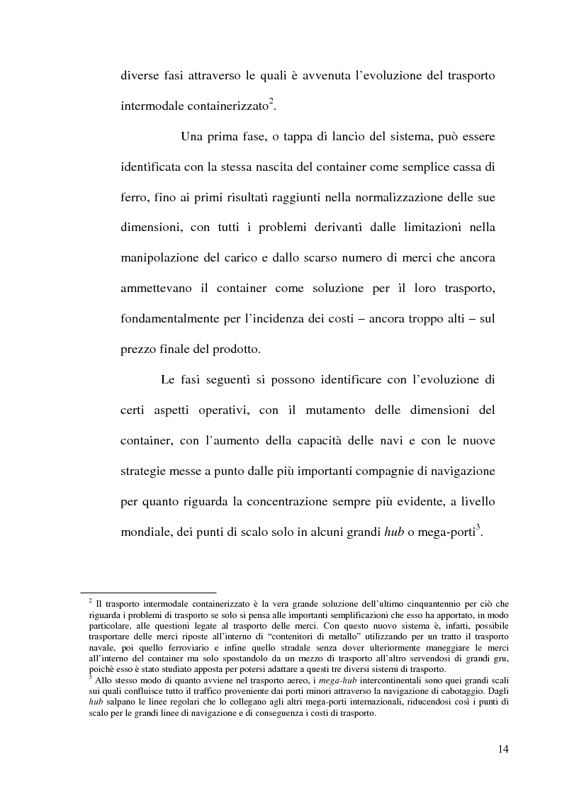 Anteprima della tesi: I porti commerciali della Comunidad Valenciana tra concorrenza e specializzazione, Pagina 15