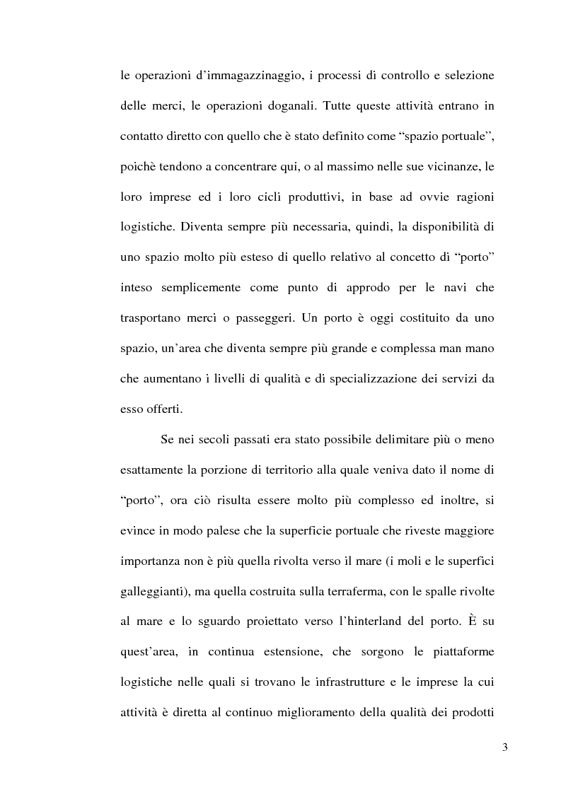 Anteprima della tesi: I porti commerciali della Comunidad Valenciana tra concorrenza e specializzazione, Pagina 3