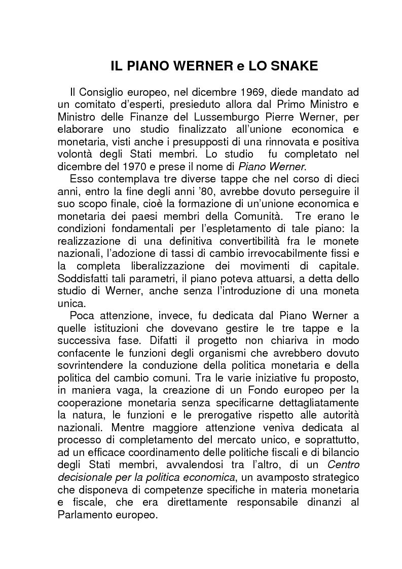 Anteprima della tesi: La BCE (Banca Centrale Europea), Pagina 10