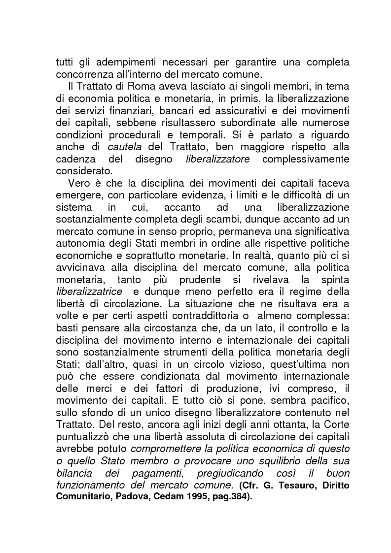 Anteprima della tesi: La BCE (Banca Centrale Europea), Pagina 5