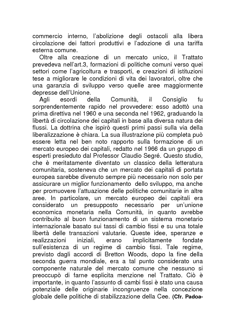 Anteprima della tesi: La BCE (Banca Centrale Europea), Pagina 7