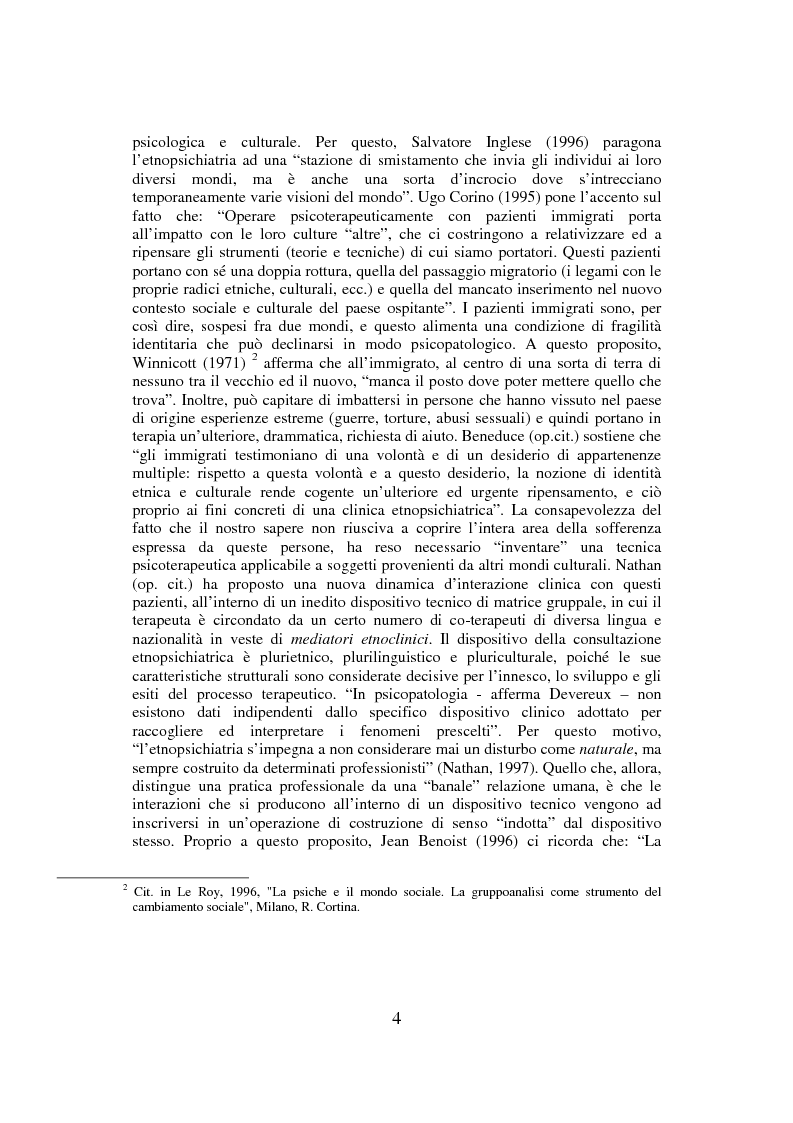 Anteprima della tesi: Percorsi della migrazione. Un'esperienza con la comunità nigeriana di Palermo, Pagina 4
