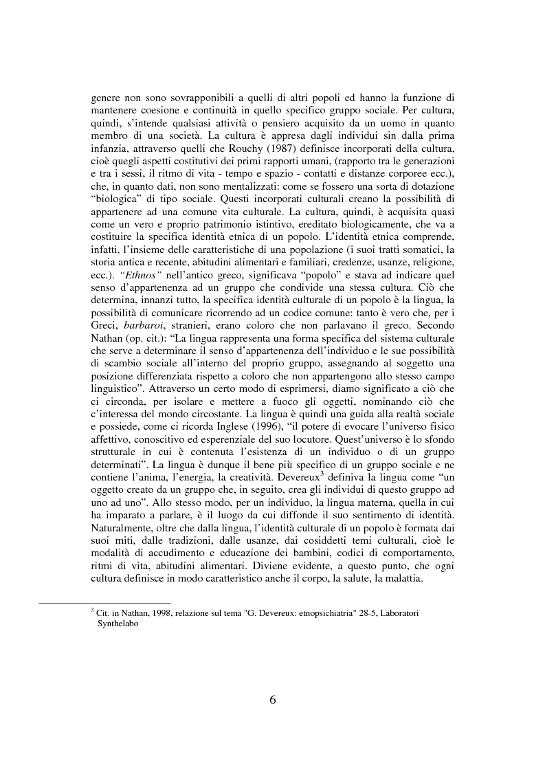 Anteprima della tesi: Percorsi della migrazione. Un'esperienza con la comunità nigeriana di Palermo, Pagina 6
