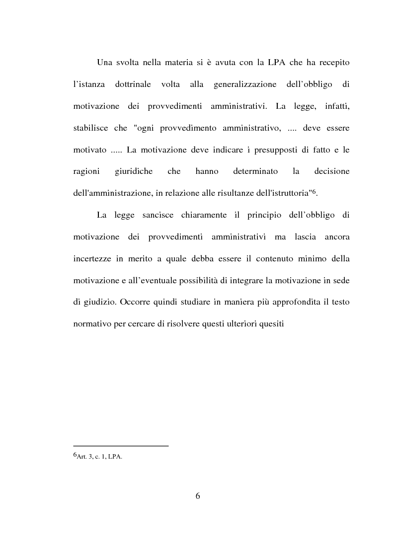Anteprima della tesi: Atto amministrativo: motivazione e prova. L'autotutela nel diritto tributario, Pagina 3