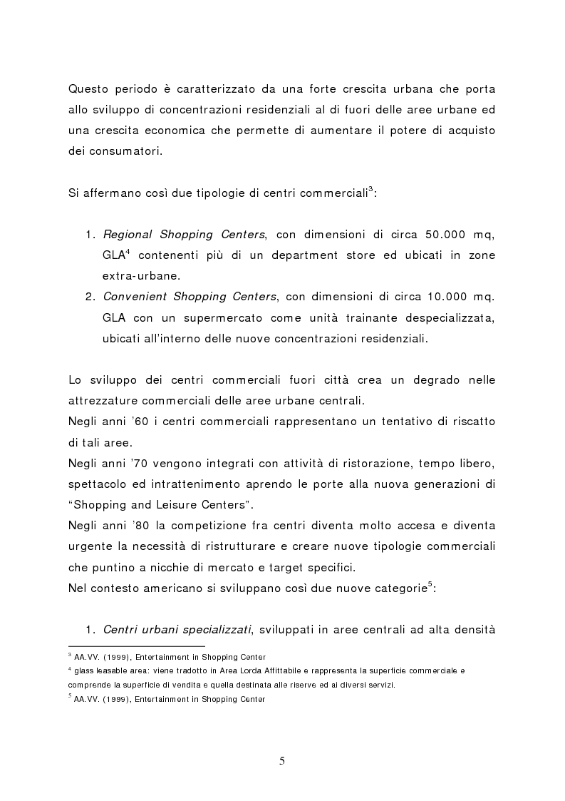 Anteprima della tesi: Il marketing del centro commerciale: un approccio relazionale, Pagina 10