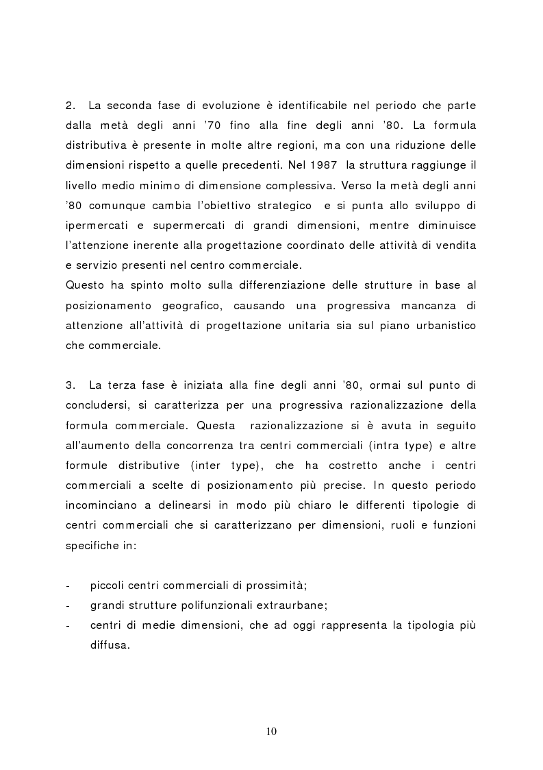 Anteprima della tesi: Il marketing del centro commerciale: un approccio relazionale, Pagina 15