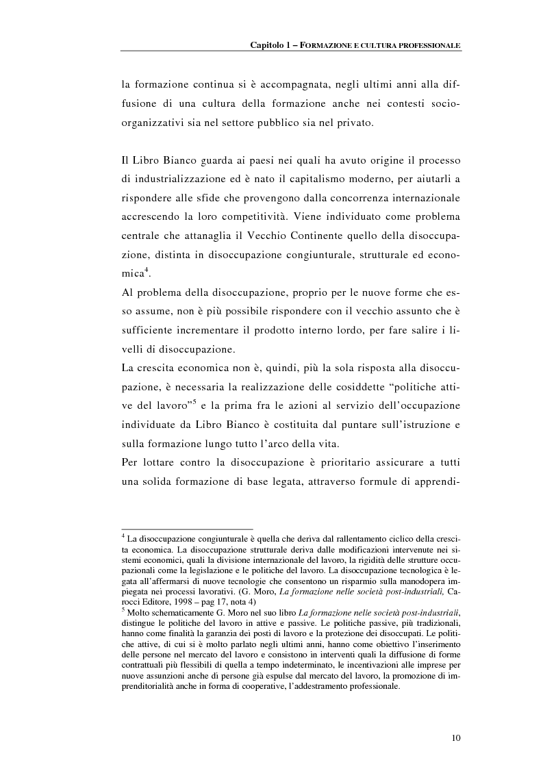 Anteprima della tesi: Procedure di accreditamento e certificazione dei centri di formazione professionale, Pagina 10