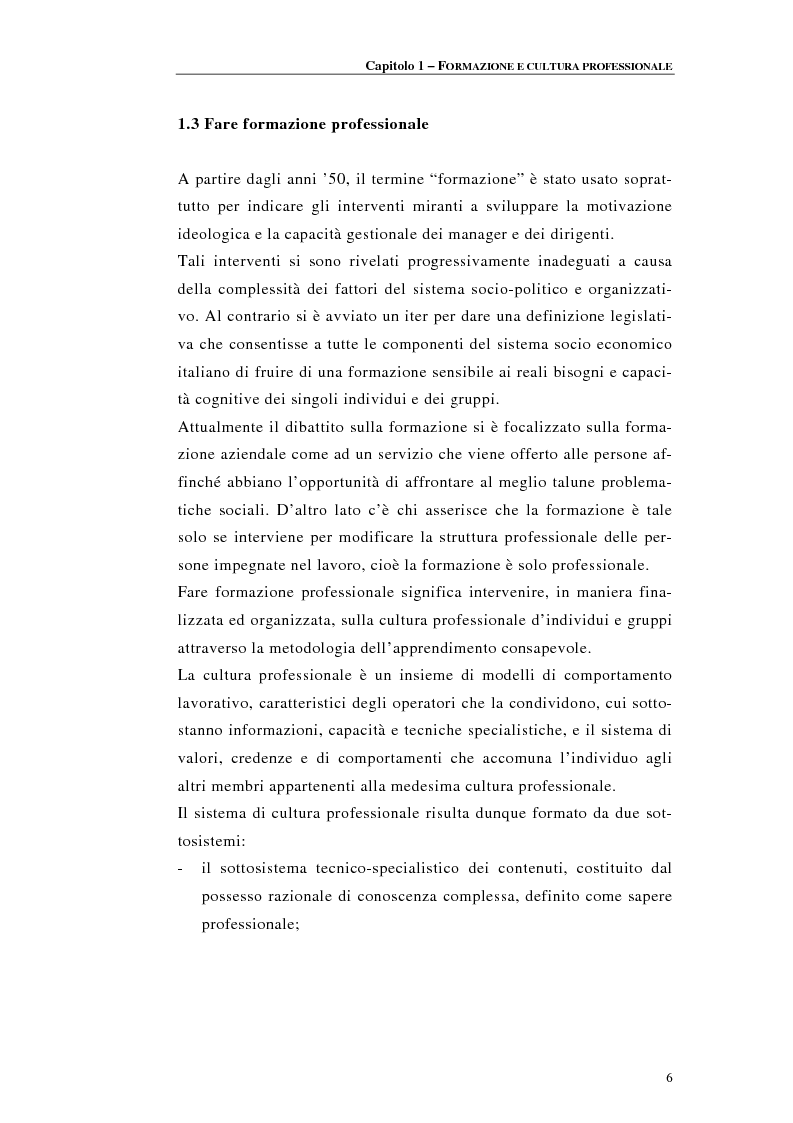 Anteprima della tesi: Procedure di accreditamento e certificazione dei centri di formazione professionale, Pagina 6