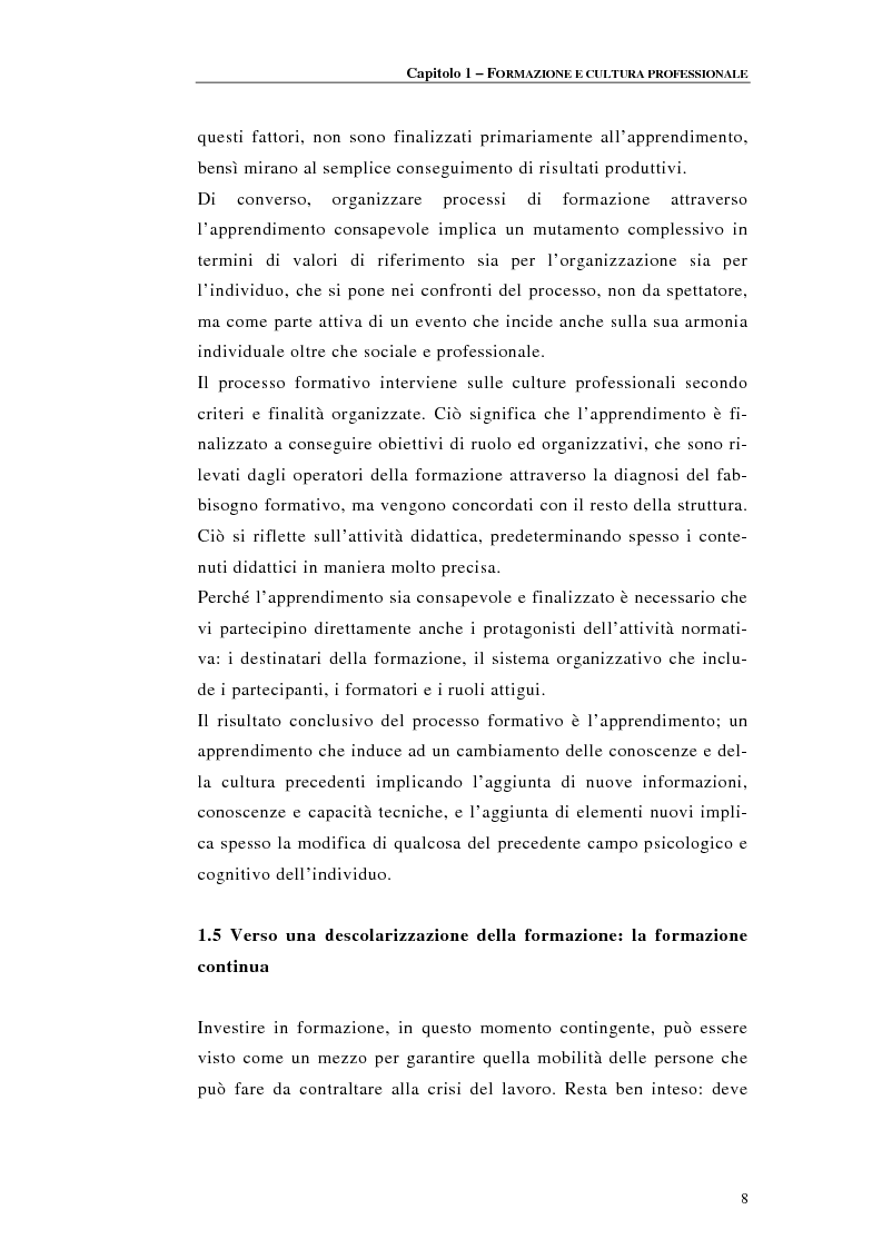 Anteprima della tesi: Procedure di accreditamento e certificazione dei centri di formazione professionale, Pagina 8