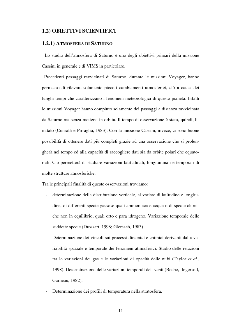 Anteprima della tesi: Calibrazione a terra dello strumento VIMS-V, Pagina 11