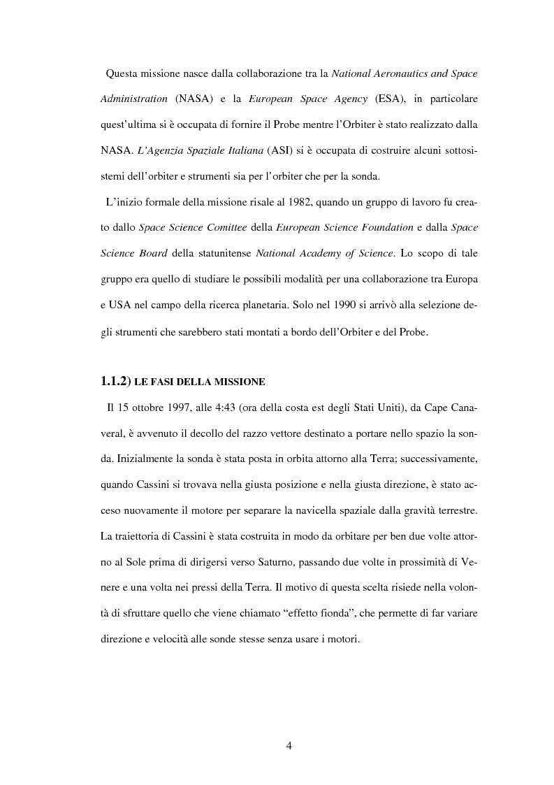 Anteprima della tesi: Calibrazione a terra dello strumento VIMS-V, Pagina 4