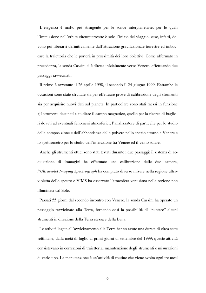 Anteprima della tesi: Calibrazione a terra dello strumento VIMS-V, Pagina 6