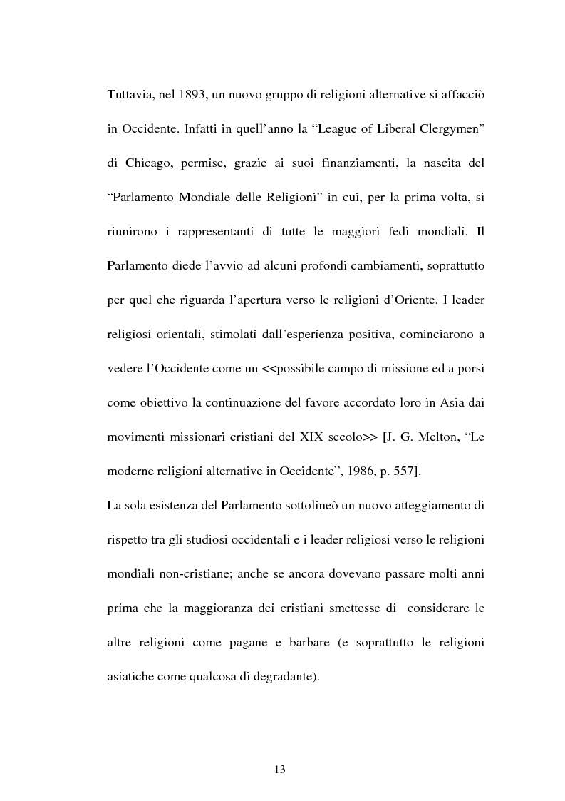 Anteprima della tesi: Nuove forme culturali religiose e giovanili: la New Age, Pagina 11