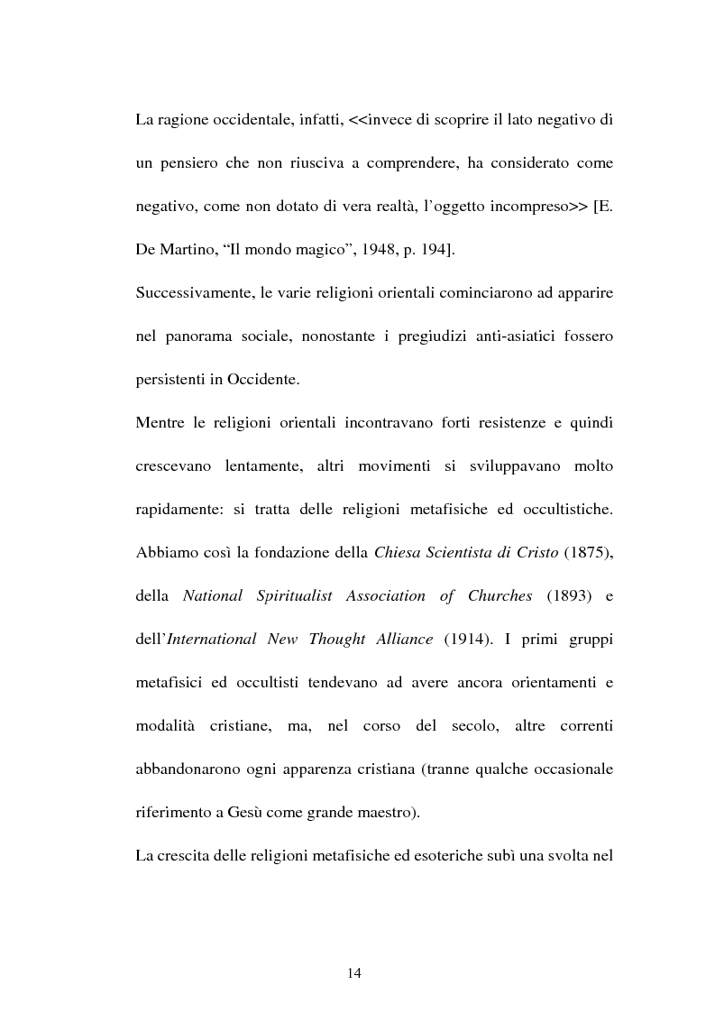 Anteprima della tesi: Nuove forme culturali religiose e giovanili: la New Age, Pagina 12