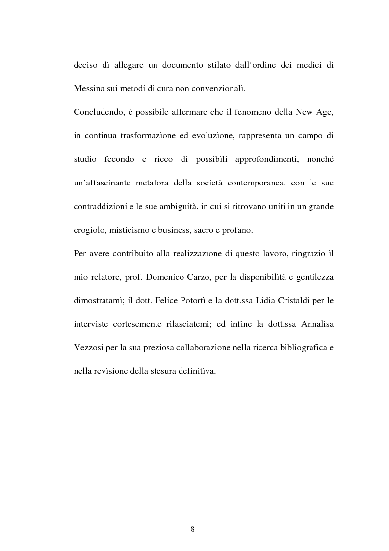 Anteprima della tesi: Nuove forme culturali religiose e giovanili: la New Age, Pagina 6