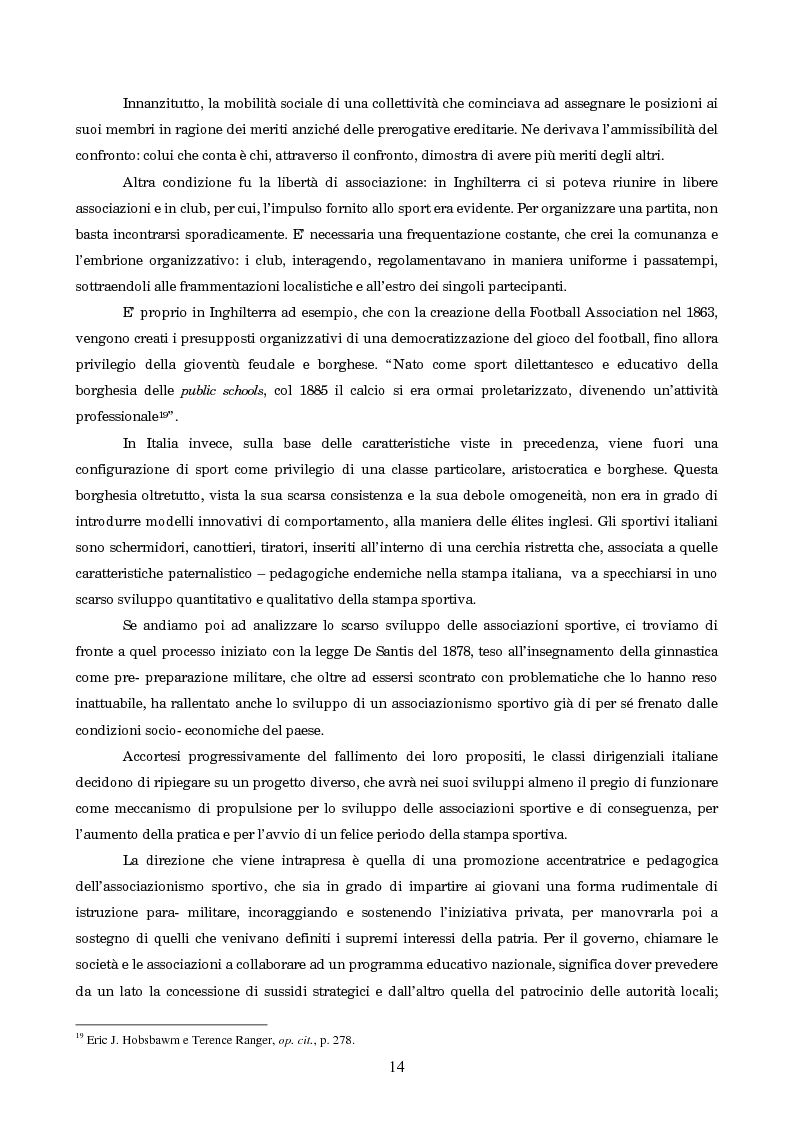 Anteprima della tesi: Un secolo in testa al gruppo: cenni di storia della Gazzetta dello Sport, Pagina 10