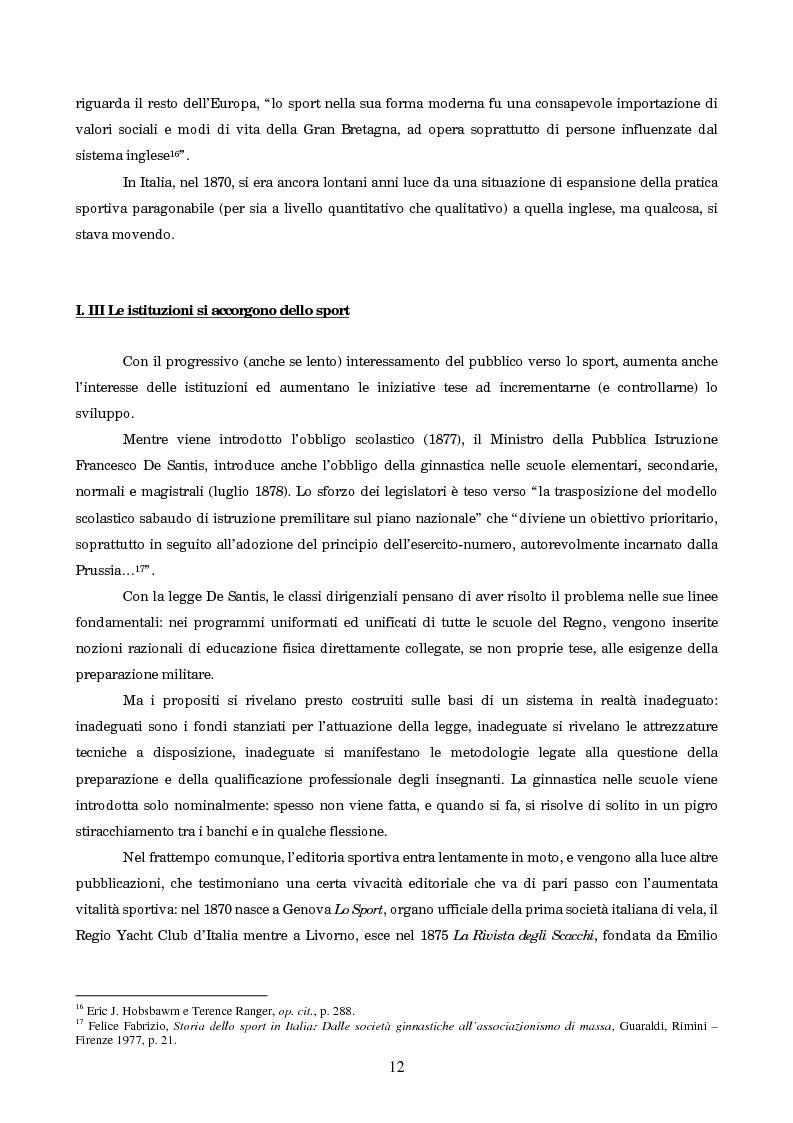 Anteprima della tesi: Un secolo in testa al gruppo: cenni di storia della Gazzetta dello Sport, Pagina 8