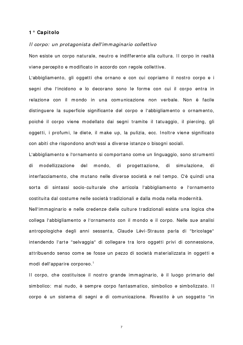 Anteprima della tesi: Il corpo stampato, Pagina 2