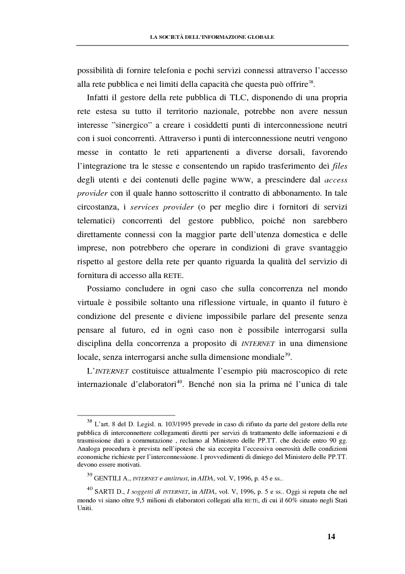 Anteprima della tesi: La responsabilità contrattuale ed aquiliana del fornitore di servizi telematici, Pagina 13