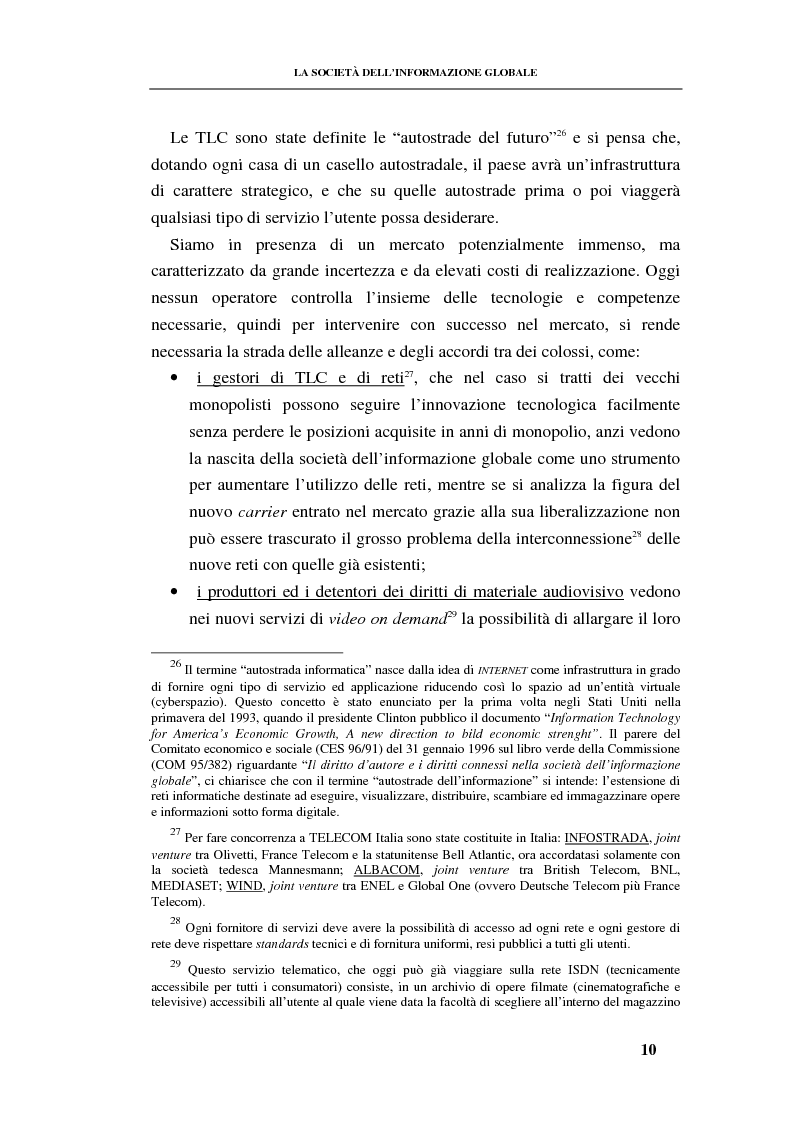 Anteprima della tesi: La responsabilità contrattuale ed aquiliana del fornitore di servizi telematici, Pagina 9