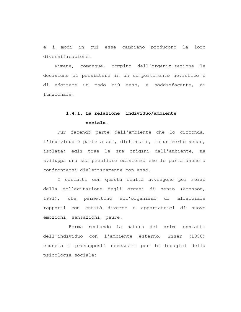 Anteprima della tesi: Il concetto di lavoro in psicologia: evoluzione storica, Pagina 5