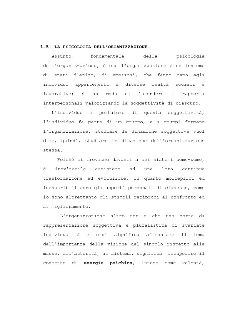Anteprima della tesi: Il concetto di lavoro in psicologia: evoluzione storica, Pagina 8