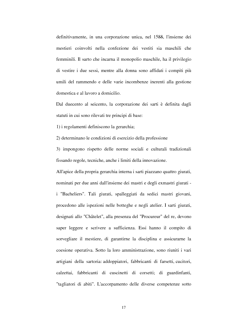 Anteprima della tesi: Alta moda e pret à porter. Dalla couture francese allo stile italiano, Pagina 12