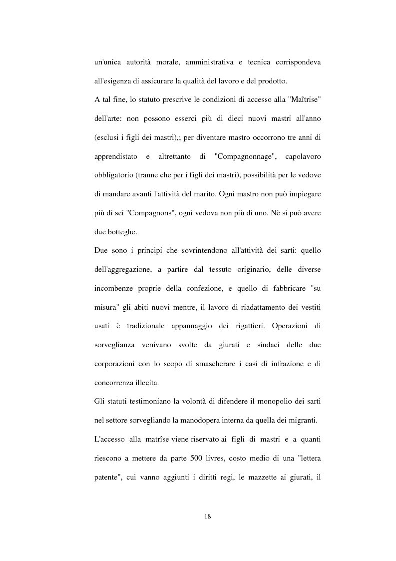 Anteprima della tesi: Alta moda e pret à porter. Dalla couture francese allo stile italiano, Pagina 13