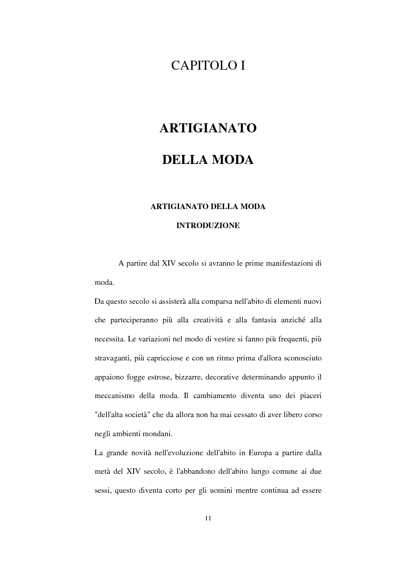 Anteprima della tesi: Alta moda e pret à porter. Dalla couture francese allo stile italiano, Pagina 6