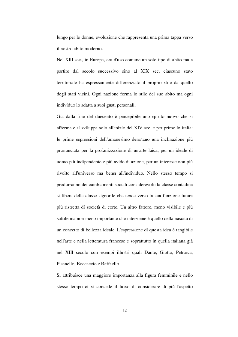 Anteprima della tesi: Alta moda e pret à porter. Dalla couture francese allo stile italiano, Pagina 7