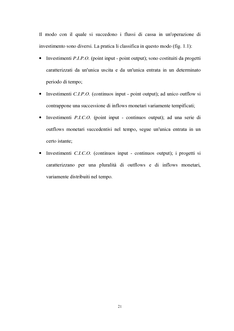 Anteprima della tesi: Valutazione dei progetti di investimento industriali, Pagina 6